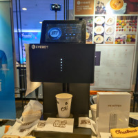 EVEBOT Nueva Máquina Automática de Impresión de Café con Cámara Selfie USB de Alta Resolución y Alta Velocidad, Compatible con Material PLA y Cama Caliente de Aluminio