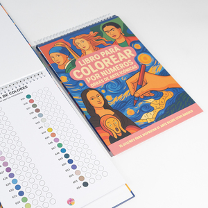 Sách tô màu bán chạy, bìa cứng dễ mở, dành cho người lớn, in ấn tùy chỉnh - Product Image 6