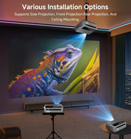 Proyector de Video 4K con Google TV para Películas al Aire Libre, con YouTube y Prime Video Integrados