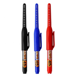 <span class=keywords><strong>Marqueur</strong></span> permanent à pointe longue de 45 mm à base d'huile, encre noire, pour trous profonds, <span class=keywords><strong>chantier</strong></span> de construction, avec pointe allongée - Product Image 1
