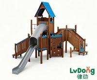Équipements de jeux pour enfants de haute qualité, pour l'intérieur ou l'extérieur, pour les enfants d'âge préscolaire, série en bois