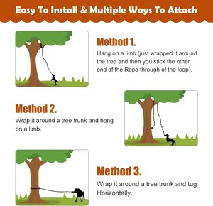 In acciaio inox rosso fabbrica all'ingrosso cane interattivo masticare corda di poliestere peluche di alta qualità di lusso - Product Image 2