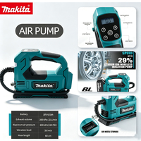 Makita 18V Portable Electric Motorcycle Pump Tire Inflator Emergency Vehicle-Mounted Tools Bare Tool Car Tyre Inflator Air Pump