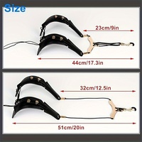 Saxophone alto ténor baryton soprano Double épaule réglable ajusteur de sangle de sax réduire le stress du cou GoodComfort Lanyard Strap