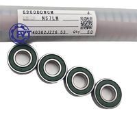 Rodamiento de Bolas de Ranura Profunda de Sección Delgada 6900DDW 10x22x6mm GCr15 de Alta Velocidad y Bajo Ruido para Motor CM