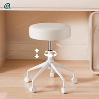 Qunpeng chaise élévatrice en spirale beauté maquillage tabouret maison Salon de beauté tabouret rond poulie grande chaise de travail