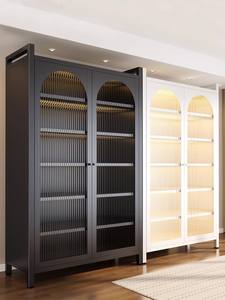 Meubles de bureau anti-poussière armoire de rangement de cuisine 2 portes ménage organisateur de cuisine support îlots de cuisine chariots - Product Image 3