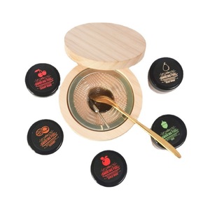 Kit de ahumador de madera con contenedores de combustible reutilizables para uso en el hogar o bar de cócteles. - Product Image 2