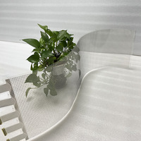 Écran d'affichage en film LED transparent flexible Muxwave holographique 3D intérieur/extérieur P4 P5 P6 P8 P10 P16 P20