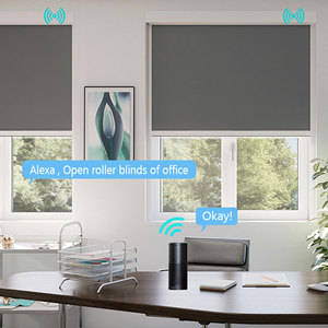 Bán buôn không dây cơ giới điện màn Zebra Con lăn rèm cửa rèm nhà cửa sổ trải cho sử dụng trong nhà <span class=keywords><strong>Bluetooth</strong></span> - Product Image 5