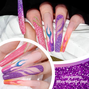 ZRKGEL, juego de esmaltes de <span class=keywords><strong>uñas</strong></span> de Gel con purpurina de neón de alta calidad, 24 colores, brillo, rosa, rojo, azul, <span class=keywords><strong>verde</strong></span>, amarillo, naranja, gel de manicura UV - Product Image 5