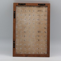 Tableau mémo en bois et feutre fait main Fengyuan Home, multicolores, 10 pouces, personnalisable