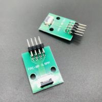 0,5mm FFC FPC 8Pin FPC/FFC conector Dupont 2,54mm SMT adaptador de placa PCB