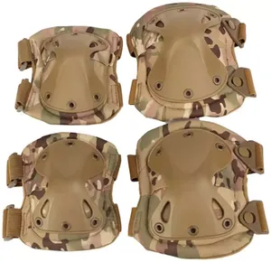 Wholesale Outdoor Sports Running Camping Training Hiking Camouflage Protective Tactical <b>Knee</b> Elbow Pads - Product Image 6