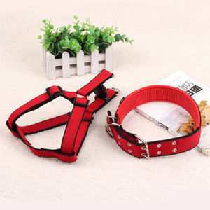 サナンカスタムナイロン犬の安全ハーネスペットの犬のハーネス耐久性のある高品質の犬のハーネス - Product Image 3
