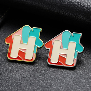 Không Có Tối Thiểu Số Lượng Lớn Tùy Chỉnh <span class=keywords><strong>Pin</strong></span> Bền Kẽm Hợp Kim Kim Loại Men Ve Áo <span class=keywords><strong>Pin</strong></span> Dễ Thương Nhỏ 2D Nhà Hình Dạng Vàng Bạc Huy Hiệu <span class=keywords><strong>Pin</strong></span> Cho Quà Tặng - Product Image 5