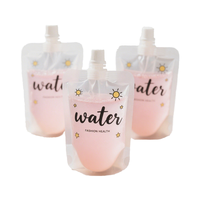 Sachet Doypack personnalisé avec bec verseur pour liquides, 100ml, 200ml, 300ml, pour boissons