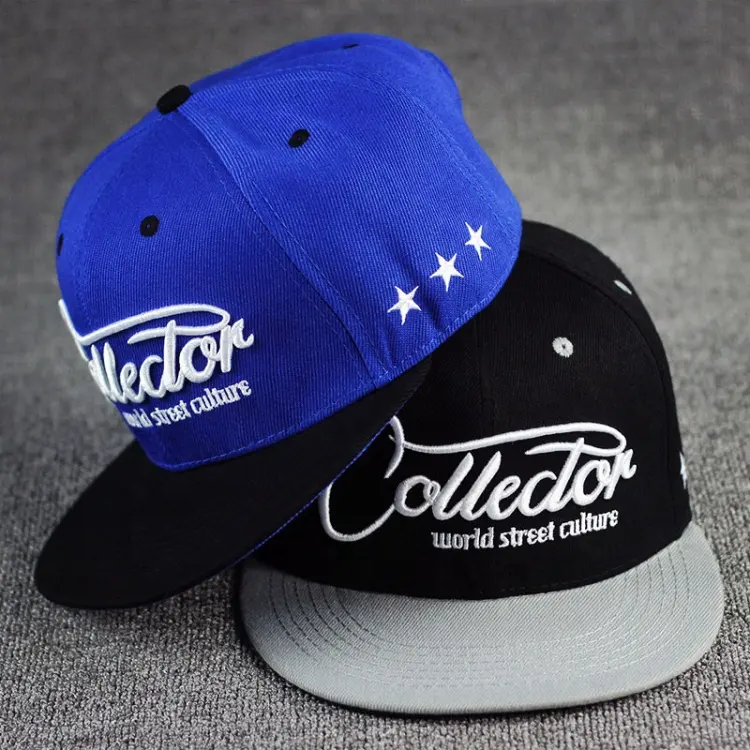 Manufacturer good quality and cheap fashion hip hop 3D embroidered hats hip hop hats snapback hats