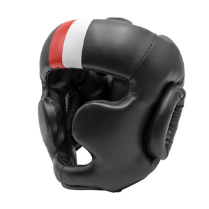 Protège-tête de sport professionnel réglable en cuir de haute qualité pour l'entraînement, protection réglable OEM - Product Image 1