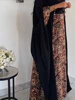 Robe longue élégante à manches larges Loriya, nouveau style Abaya turc modeste pour femmes musulmanes, robe longue élégante pour l'été