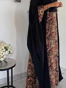 Loriya стильное платье макси с широкими рукавами Новое скромное турецкое платье в стиле Абайи для мусульманских женщин Летнее стильное длинное дизайнерское платье - Product Image 6