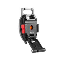 Mini porte-clés Portable lampe de poche d'urgence aimant puissant lampe de travail allume-cigare Mini torche LED COB porte-clés lumière Rechargeable
