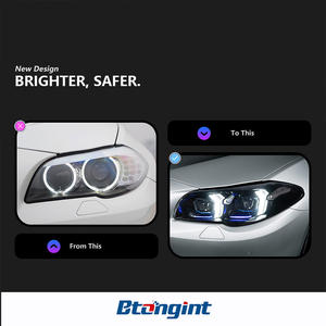 Fari a <span class=keywords><strong>LED</strong></span> Accessori Auto Adatti per Sistemi di Illuminazione Auto 11-17 <span class=keywords><strong>BMW</strong></span> Serie 5 <span class=keywords><strong>F10</strong></span> Gruppo Fari Luci <span class=keywords><strong>LED</strong></span> per Auto - Product Image 4