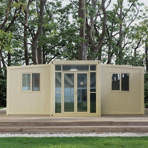 Maison-conteneur extensible <span class=keywords><strong>en</strong></span> acier <span class=keywords><strong>de</strong></span> haute qualité personnalisable <span class=keywords><strong>de</strong></span> 20 pieds, modules d'appartements, <span class=keywords><strong>abri</strong></span> <span class=keywords><strong>de</strong></span> <span class=keywords><strong>jardin</strong></span>, dortoir, hôtel <span class=keywords><strong>en</strong></span> plein air, villa - Product Image 1