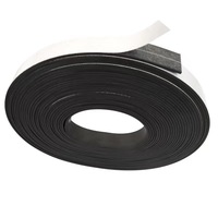 Bandes magnétiques multipolaires anisotropes personnalisées en caoutchouc flexible avec adhésif