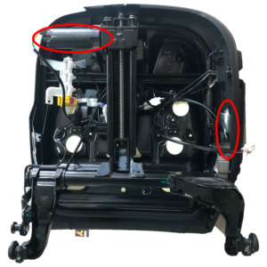 Siège d'auto réglable 12V avec coussin et oreiller faciles à installer à prix d'usine - Product Image 2