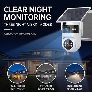 6MP <span class=keywords><strong>กล้อง</strong></span>วงจรปิดไร้<span class=keywords><strong>สาย</strong></span>4G WiFi PTZ 4K ปลอดภัยกลางแจ้งซิมการ์ด4G - Product Image 1