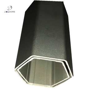 Nouveau! Extrusions d'aluminium 6063 6061 t5 t6 fabricant approvisionnement <span class=keywords><strong>prix</strong></span> de l'aluminium par <span class=keywords><strong>kg</strong></span> hexagonale extrusions - Product Image 1
