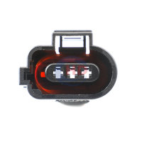 Connecteur de câblage automobile Haidie à 3 broches, contact en cuivre, boîtier en plastique, étanche, certifié RoHS, 1J0973703B