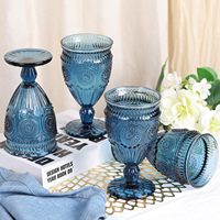 Verre à vin champagne INS populaire, couleur personnalisée, style européen, sans plomb, grand gobelet en forme de diamant pour mariage