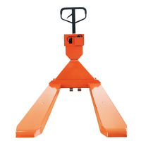 Plateforme de pesage électronique mobile hydraulique 2-3 tonnes avec roues en nylon et roues en PU en promotion