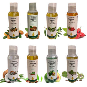 Minyak Pembawa Kecantikan 100% Murni Rosehip Castor Sweet Almond Jojoba Avocado untuk Perawatan Kulit Tubuh dan Rambut - Product Image 2