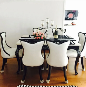 Đồ Nội Thất Phòng Ăn Kéo Dài Bằng MDF Bộ Bàn Ghế Ăn Hiện Đại 6/8 Chỗ Ngồi Có Thể Kéo Dài - Product Image 3