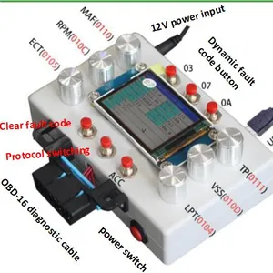 专业 OBD2 仿真器工具用于 OBD 信号仿真 ECU 信号模拟器