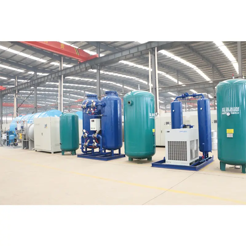 High purity oxygen gas production plant industrial psa oxygen generator plant