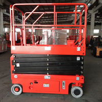 Nouvelle Condition SAGA FIRST Ventes Flash Plateforme Élévatrice Compacte Électrique Autopropulsée à Ciseaux 3m 4m 4.8m avec Capacité de 100kg