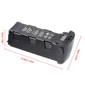 แบตเตอรี่โดรนแบบชาร์จได้ 4200mAh 11.4V พร้อมวงจรป้องกันอัจฉริยะ สำหรับการถ่ายภาพทางอากาศและการบินด้วย UAV - Product Image 2
