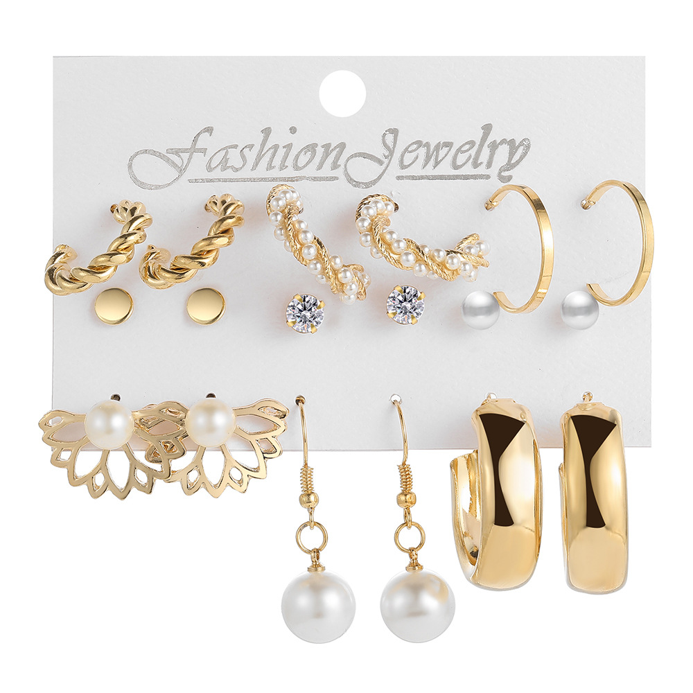 Orecchini blu eleganti vintage anni 80 - Pomella Vintage shop online