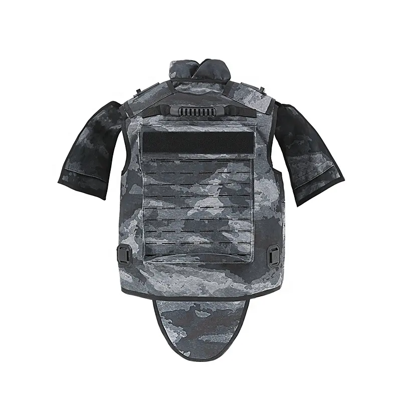 Double Safe Custom Camouflage Ganzkörper schutz Nackenschutz Combat Plate Carrier Tactical Weste für Männer