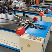 SANXIN Offre Spéciale bride de conduit ronde automatique formant la machine d'enroulement de tuyau en spirale de bride de machine de bridage hydraulique de 10mm