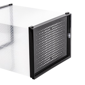 High Quality <strong>clear</strong> Transparent <strong>Shoe</strong> Storage Box / Foldable <strong>Shoe</strong> Organizer / Plastic <strong>Shoe</strong> Storage <strong>Boxes</strong> - Product Image 6