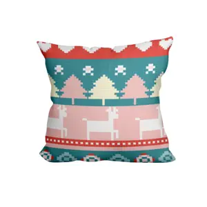 Capa de travesseiro de Natal moderna e minimalista estampada 45x45 para decoração de casa, capa de almofada de sofá e fronha