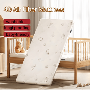 Trực Tiếp Nhà Sản Xuất Của Bền 4D Nệm Cho Bé Mẫu Giáo Thoáng Khí Polymer Sợi Poe Topper Có Thể Giặt Giường Cho Phòng Ngủ Sử Dụng - Product Image 2