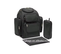 Sac à dos multifonctionnel de grande capacité pour bébé organisateur de sac à langer lavable pour poussette