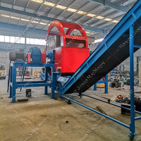 Machine de recyclage de pneus de voiture entièrement automatique Ligne de production Usine de recyclage de pneus en poudre de caoutchouc et d'asphalte