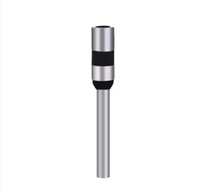 Fraise à rainurer à tige droite de 8 mm en acier rapide personnalisable, affûtage rapide, support OEM, fraise creuse